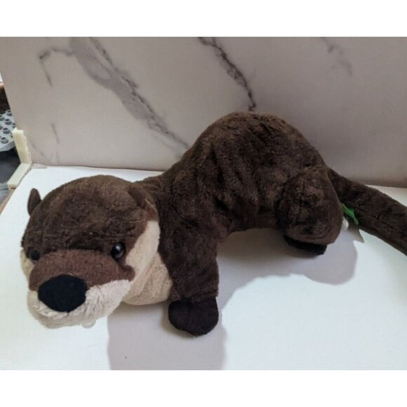 Wild Republic Otter 15" Plush Sea River Zoo Realistic Stuffed Animal Toy - Picture 2 of 8